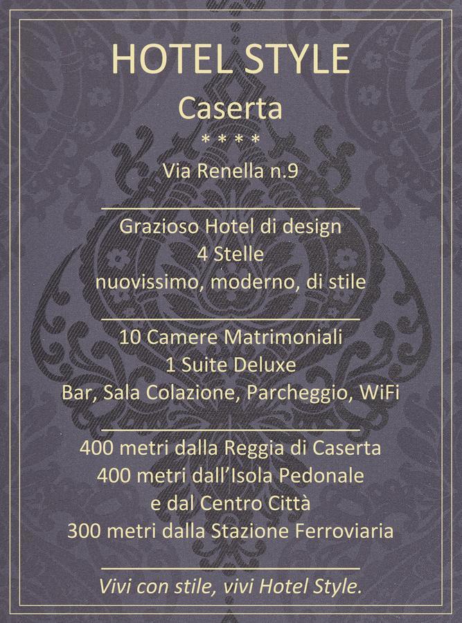 Hotel Style Caserta Zewnętrze zdjęcie